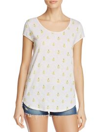 Jeslyn Pineapple-Print Tee at Bloomingdales